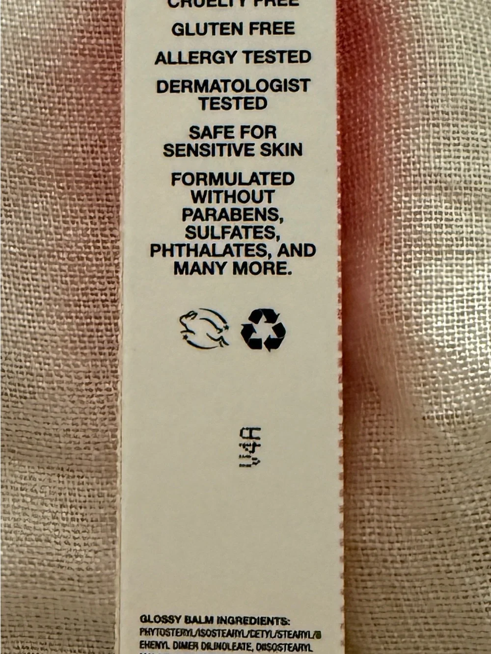 DIBS Beauty Go To Glossy Balm Soda Pop 0.2 oz / 7.4 mL NIB Vegan